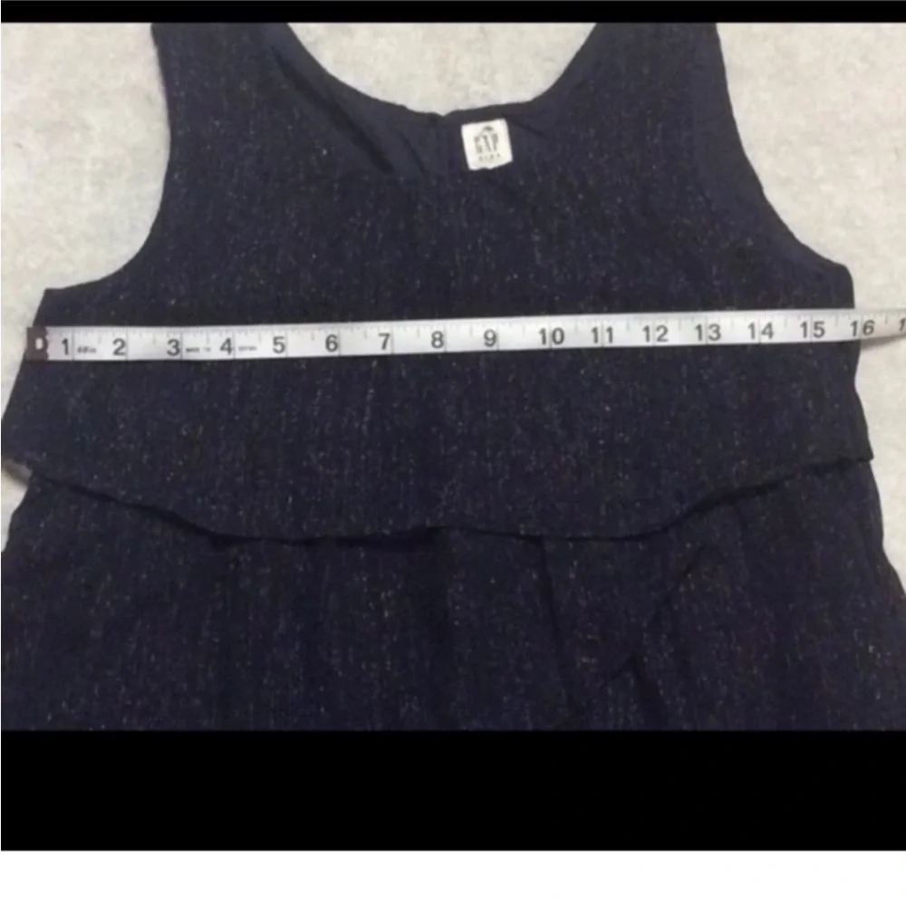 GAP KIDS Shimmering BLUE Tiered Layered SPARKLE Dress